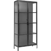 Nordal Armoire A/s Phoenix Noire | 2 Portes | Petite | 19160