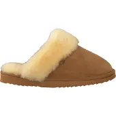 Warmbat Flurry Pantoffels Open - Cognac - Maat 38