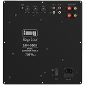 Monacor SAM-500D Module actif de subwoofer de classe D, 500 W à 4 O