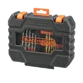 Black & Decker Kit d'embouts de perçage 50 pces