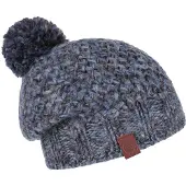 Buff Knitted Polar Beanie Bleu