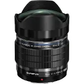 Olympus Objectif hybride M. Zuiko Digital ED 8mm f/1.8 Fisheye PRO Noir