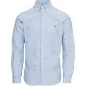 Ralph Lauren Chemise bleu clair / marron / blanc