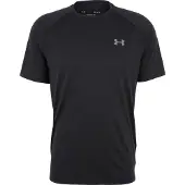 Under Armour T-Shirt fonctionnel 'Tech 2.0' gris / noir