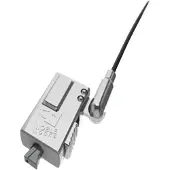 Compulocks Dellwedge Security Cable Lock, Sécurité notebook, Noir, Argent