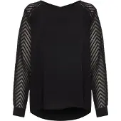Object Chemisier 'Zoe' noir