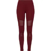 Urban Classics Leggings 'Tech Mech' rouge