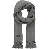 Jack & Jones Écharpe 'Solid' gris chiné