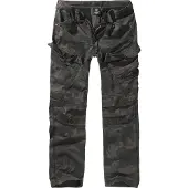 Brandit Pantalon cargo 'Adven' brocart / brun foncé / gris foncé