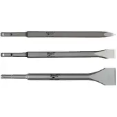 Milwaukee 4932430001 Set Burins SDS+ - (3 Pièces)