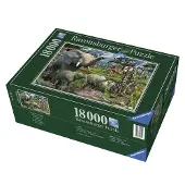 Ravensburger Puzzle Animaux à la source d'eau 18000 pièces
