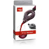 VacuVin Aérateur à Vin Noir & Transparent - Wine Aerator -