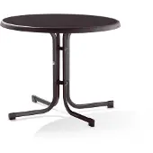 Sieger 209/G Table 86 cm gris gris fer (piètement boulevard)