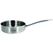 De Buyer Sauteuse 24cm inox sans couvercle - - 3502.24 - prim'appety