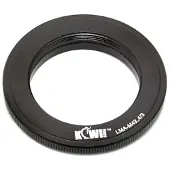 Kiwi Adaptateur de monture d'objectif photo (M42 4/3), Adaptateur d'objectif, Noir