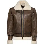 Schott NYC Veste mi-saison 'LC1259' crème / marron