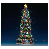 Lemax Nouveau sapin de Noël majestueux avec adaptateur