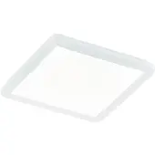 TRIO Petit plafonnier à LED CAMILLUS lampe de salle de bain plate rectangulaire 30x30cm blanc IP44