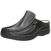 Wolky Roll Slide Dichte Teen - Zwart - Maat 39