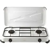 DCG ELTRONIC EKP2422 Table de cuisson Blanc Plan de travail Table de cuisson à gaz 2 zone(s)