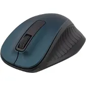 Deltaco Souris ergonomique sans fil - Bleue