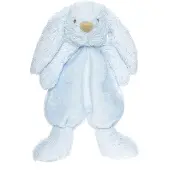 Teddykompaniet Doudou bébé, Lapin bleu, Doux, 29 cm, Lavable en machine