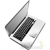KMP Skin MacBook Pro Retina 15 Argent (15", Apple), Sac pour notebook, Argent