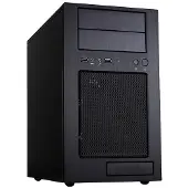 Silverstone SST-TJ08B-E Temjin (mATX, Mini-DTX), Boîtier PC, Noir