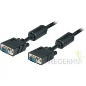 EFB Elektronik Câble VGA (25 m), Câble vidéo, Noir