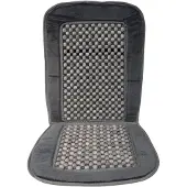 Carpoint Beaded Pillow Deluxe Grey