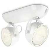 Philips myLiving Plafonnier LED "Dyna" 2 x 3 W Blanc