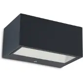 Lutec Applique anthracite Gemini conception