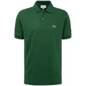Lacoste L1212 Short Sleeved Ribbed Collar S Couleur Vert