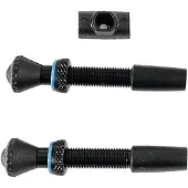 Milkit Aluminium Valves 2 Units Noir 35 mm