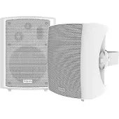Vision SP-1800 haut-parleur 3 voies Blanc Câblé 50 W