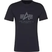 Alpha industries T-Shirt bleu marine / gris basalte