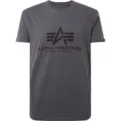 Alpha industries T-Shirt gris foncé / noir