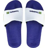 Havaianas Claquettes SLIDE BRASIL femmes - Bleu - 37 / 38