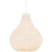 QAZQA Suspension scandinave blanche 45 cm - Lina Drop