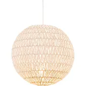 QAZQA Suspension rétro blanche 40 cm - Lina Ball 40