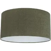 QAZQA Abat-jour en tissu vert foncé 50/50/25