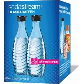 SodaStream Glazen Karaffen 2-pack