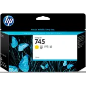 HP 745 (F9J96A) - Jaune - Cartouche d'encre