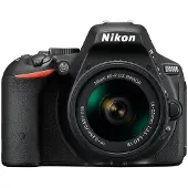 Nikon D5500 + AF-P 18-55 mm VR, 24,2 MP, 6000 x 4000 px, CMOS, Full HD, écran tactile, noir