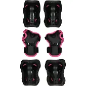 Rollerblade Skate Gear 3 Pack Elbow Guards Noir 2XS Enfants