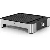WMF Gril de table Lono surface de cuisson nervurée 27x27cm 1250 watts Cromargan mat