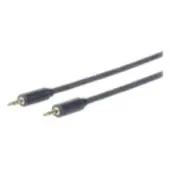 VivoLink - Câble audio - mini-phone stereo 3.5 mm mâle pour mini-phone stereo 3.5 mm mâle - 12 m - double blindage - noir