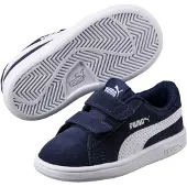 Puma Baskets basses enfant SMASH PS garcons - Bleu - 33