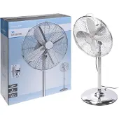 Excellent Electrics Ventilateur sur pied, Ø 40 cm, argenté