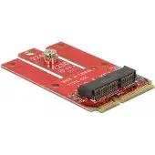 DeLOCK Mini carte PCI Express Mini PCIe - M.2 Key-E USB2.0